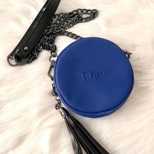✨NWOT Dior Cosmetic/Makeup Bag - Blue